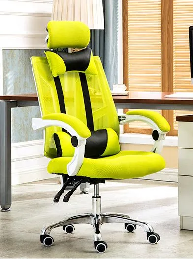 Ergonomic Mesh Chair Reclining Chair with Footrest Best Office Mesh Chair