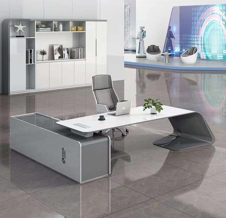 Office Furniture Luxury Office Desk MDF Boss Executive Desk