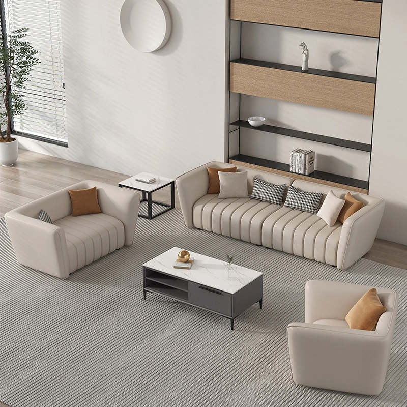 New Modern Modern Sofa Set Luxury All Full House Furniture Italian Designed Office Sofas